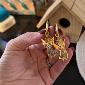 Vintage Angel Earrings